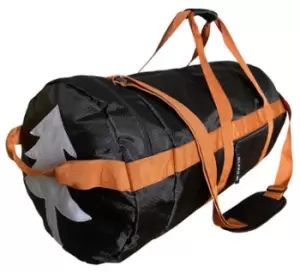 60L Black and Orange Holdall / Duffle Bag