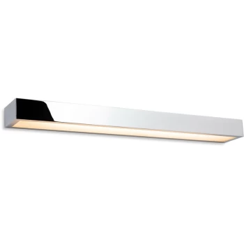 Firstlight - Zulu Bathroom Down Light LED Wall Light - 600mm Chrome with Opal Glass Diffuser IP44