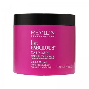 Revlon Be Fabulous Hair Mask for Normal/Thick Hair 500ml