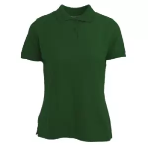 Absolute Apparel Womens/Ladies Diva Polo (2XL) (Bottle Green)