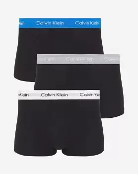 Calvin Klein 3 Pack Black Stretch Trunk