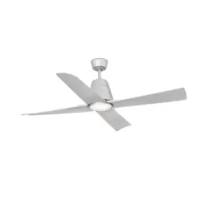 Typhoon LED Grey Ceiling Fan with DC Motor Smart - Remote Included, 3000K