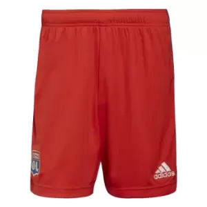 2021-2022 Olympique Lyon Away Shorts (Red)
