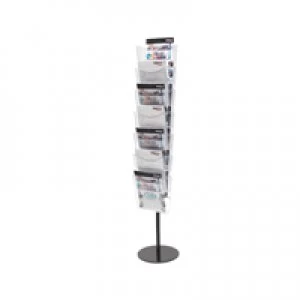 Deflecto Literature File Floor Stand A4 7 Pocket CP082YTCRY