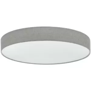 Eglo - Romao LED Cylindrical Ceiling Light White cct, Remote Control Included