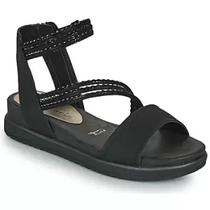 Tamaris NOLLA womens Sandals in Black,5,6,6.5