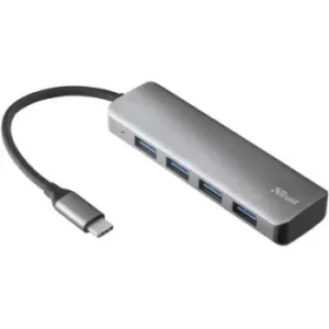 Trust HALYX USB 3.2 2nd Gen hub Silver