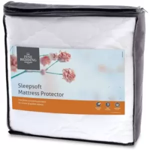 The Fine Bedding Company Sleep Soft Mattress Protector - Double