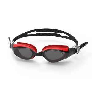 SwimTech Quantum Goggles Black/Red - Adult