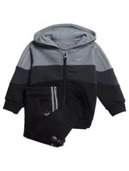 Adidas Originals Bx 2.0 Full Zip Hoodie And Joggers Set - Grey