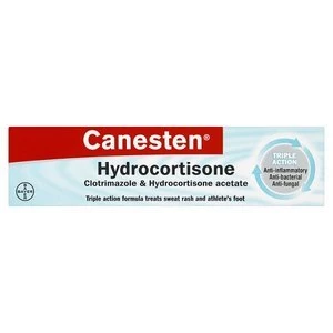 Canesten Hydrocortisone Anti Fungal Foot Cream 15g