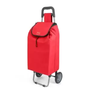 Metaltex Daphne Shopping Trolley, 40 Litre, Red