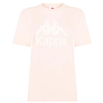 Kappa Tahantix Logo T Shirt Womens - Pink