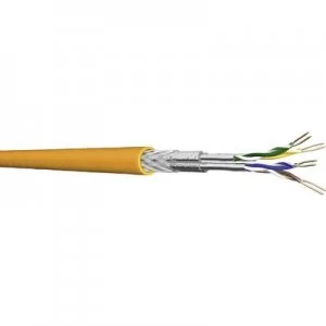 Network cable CAT 7a SFTP 4 x 2 x 0.25mm Yellow