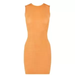 Daisy Street Backless Dress - Orange