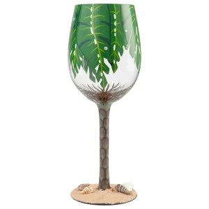 Lolita Palm Tree Wine Glass
