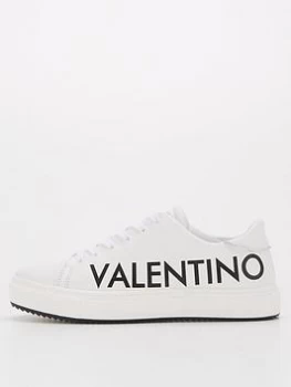 Valentino Shoes Lace Up Trainers - White/Black, Size 37, Women