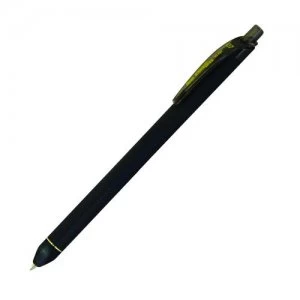 Pentel Energel Noir Retractable Pen 0.7mm Black Pack of 12 BL437R1-A