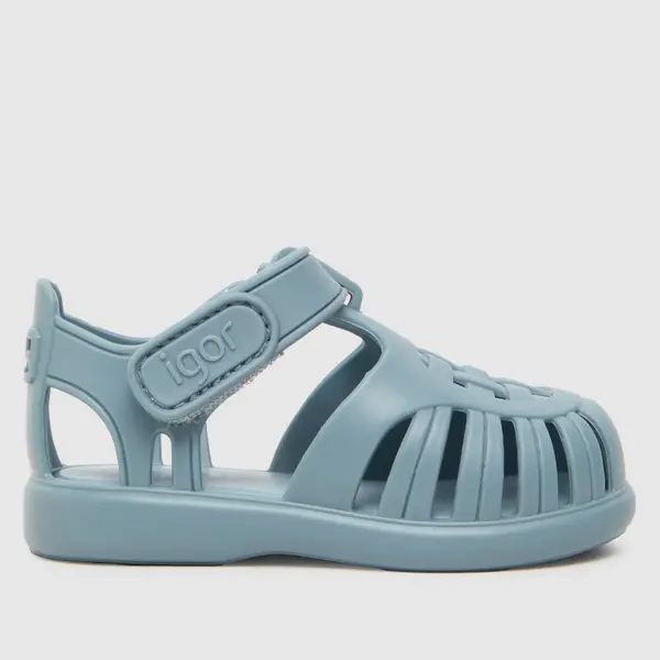 Igor blue tobby solid Toddler sandals Blue UK 5 (EU 22)