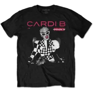 Cardi B - Transmission Unisex XX-Large T-Shirt - Black