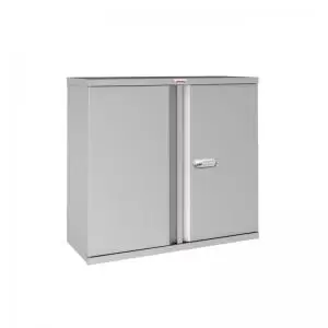 Phoenix SC Series SC1010GGE 2 Door 1 Shelf Steel Storage Cupboard in