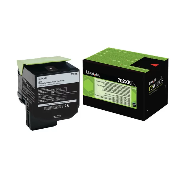 Compatible Lexmark 702XK Extra Black High Capacity Toner Cartridge