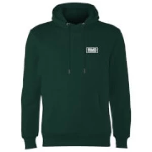 Primed Chest Logo Hoodie - Forest Green - L