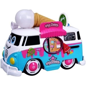 BB Junior VW Volkswagen Magic Ice Cream Bus Toy