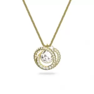 Generation Pendant White Gold-tone Plated Necklace 5636511