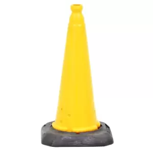 Red Cone with Black Base - 500mm high