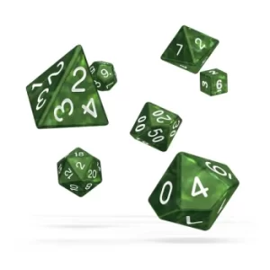 Oakie Doakie Dice RPG Set (Marble Green)