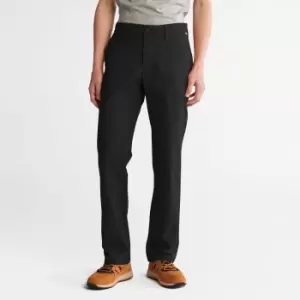Timberland Squam Lake Stretch Chinos For Men In Black Black, Size 30x34