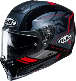 HJC RPHA 70 Coptic Helmet, black-grey-red, Size XL, black-grey-red, Size XL