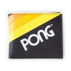 Atari - Pong Wave Stripe Unisex Bi-Fold Wallet - Multi-Colour