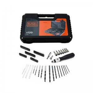 Black and Decker 120 Piece Drill and Screw Set