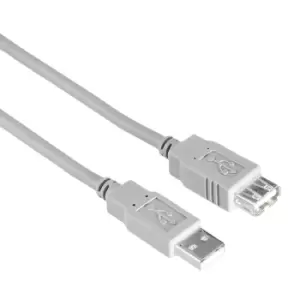 Hama 00200906 USB cable 3m USB 2.0 USB A Grey