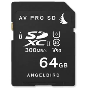 Angelbird SD CARD UHS II 64GB V90 300MB/s