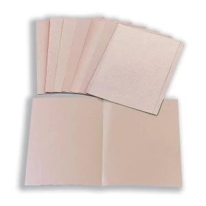 5 Star Foolscap Square Cut Folder Recycled Pre-punched 170gsm Kraft Buff Pack of 100