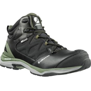 Albatros Mens Ultratrail Olive Ctx Mid Safety Boots Black / Olive Size 12