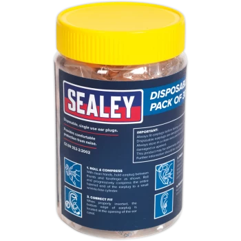 Sealey Disposable Ear Plugs Pack of 30