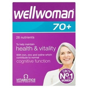 Vitabiotics Wellwoman 70+ Tablets 30s