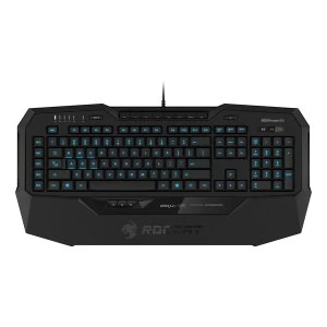 Roccat - Gaming Keyboard with Pressure-sensitive Key Zone UK Layout (Black)
