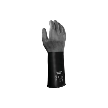 38-514 Chemtek Butyl Chemical Gloves Size 8 - Ansell