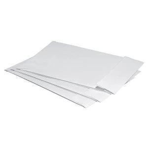 5 Star Office C4 Envelopes Gusset 25mm Peel and Seal 120gsm White Pack 125