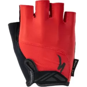 Specialized Mens Body Geometry Dual-Gel Gloves - Red