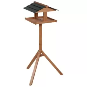 Bird Table with Stand Reykjavik 42x40.5x119cm Brown Flamingo Brown