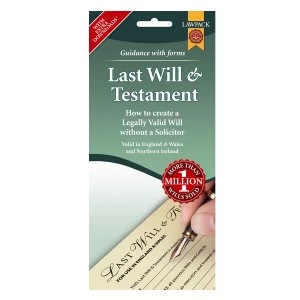 Lawpack Last Will and Testament Form Pack