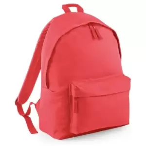 Bagbase Original Plain Backpack (One Size) (Coral)
