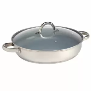 Cooks Professional Saute Pan With Glass Lid