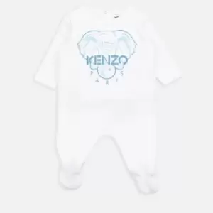 KENZO Babies All In One Pyjamas - White - 6 Months